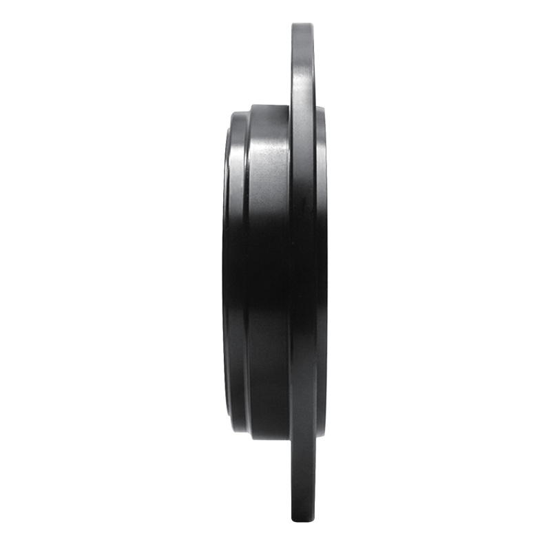 Chrysler LHS Brake Rotor (1) - Rear Right - R1 Concepts - Drilled & Slotted - Black - `93-`04